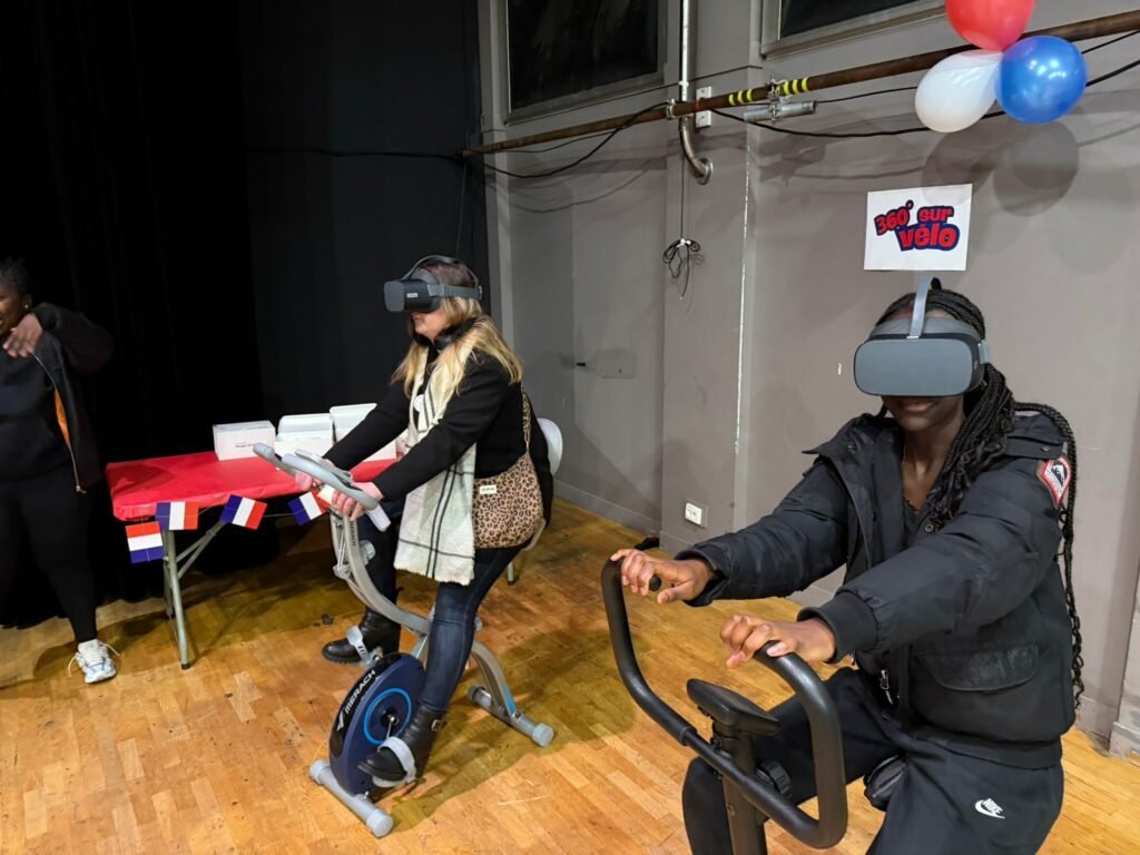 Expérience VR – Pantin Londres à vélo